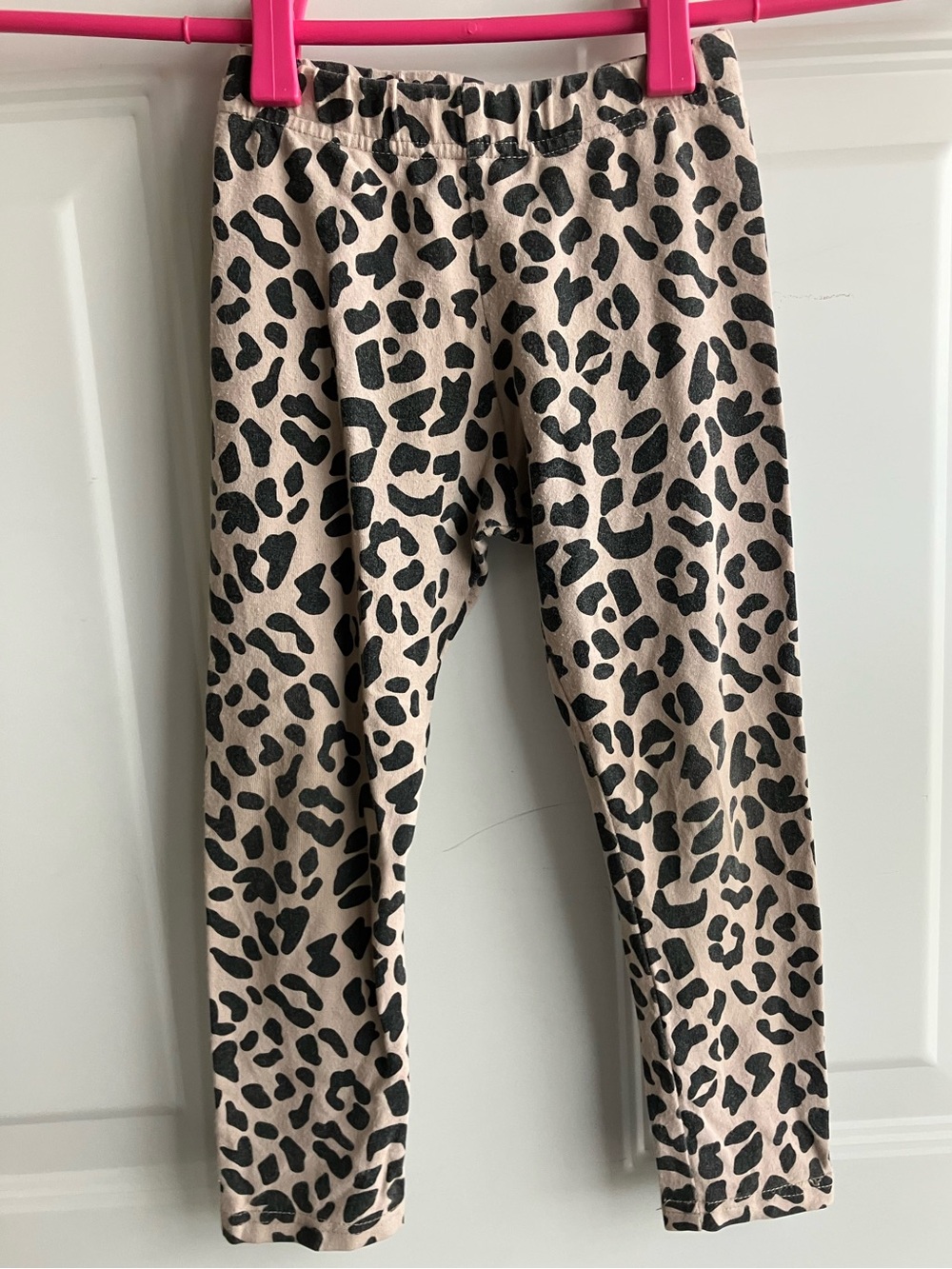 TBA animal print pants bamboo made in Canada 2T 3T